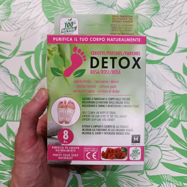 CEROTTI DETOX PIEDI ROSA