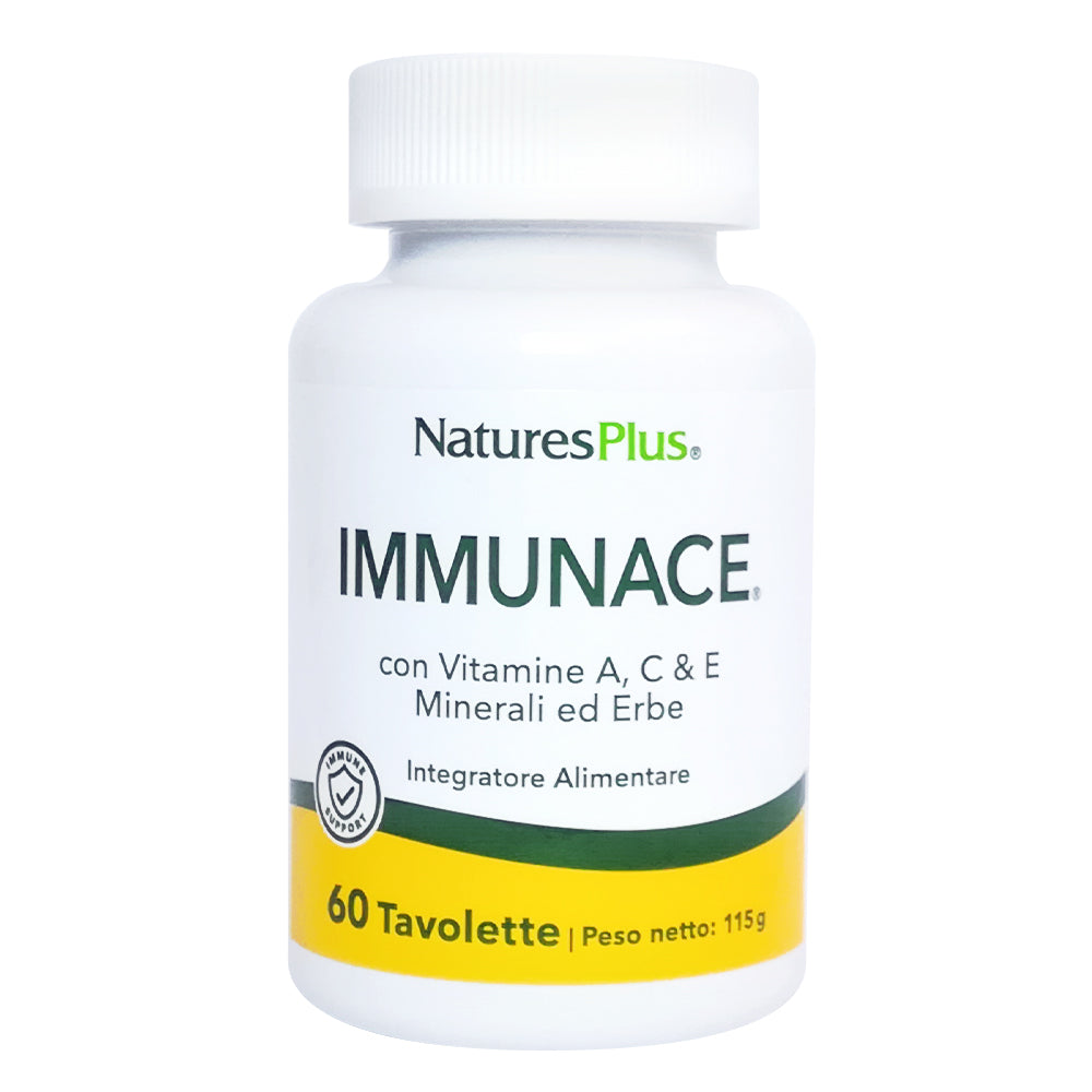 Immunace con vitamina A C E minerali e erbe - Nature's Plus